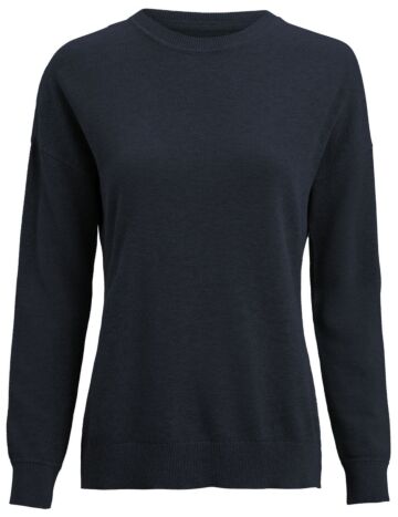 James Harvest Ashland Casual Gebreide Sweater Dames Marine