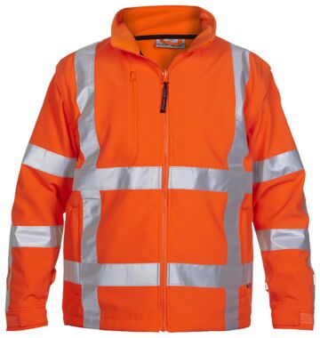 Hydrowear Toulon Softshell jack Fluor Oranje