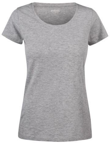 James Harvest Twoville T-Shirt Dames Grijs Mêlée