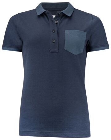 James Harvest Pinedale Polo Pique Dames Marine