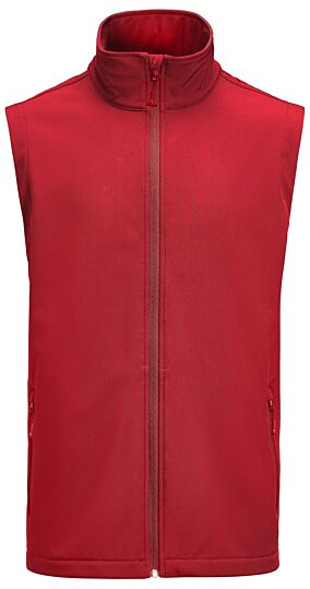 James Harvest Valley Vest Bodywarmer Heren Rood