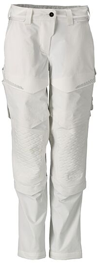 Mascot 22078-605 Dames Broek met kniezakken Wit