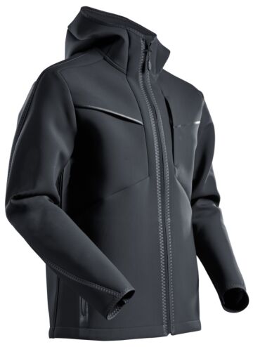 Mascot 22086-662 Softshell jas met capuchon Zwart