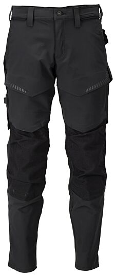 Mascot 22379-311 Broek met kniezakken Zwart