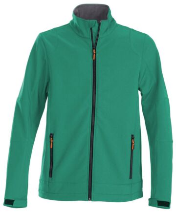 Printer Trial Softshell Jas Heren Frisgroen