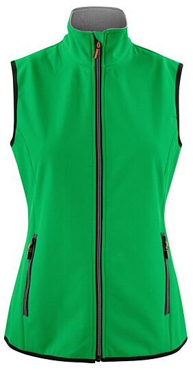 Printer Trial Bodywarmer Dames Frisgroen