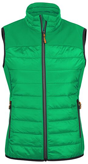 Printer Expedition Bodywarmer Dames Frisgroen