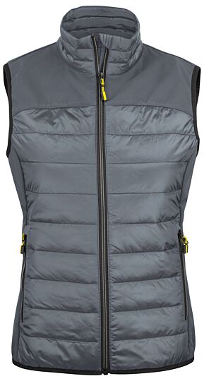 Printer Expedition Bodywarmer Dames Staalgrijs