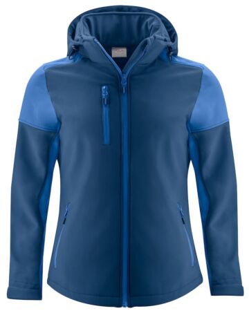 Printer Prime Softshell Jas Dames Marine/Kobalt