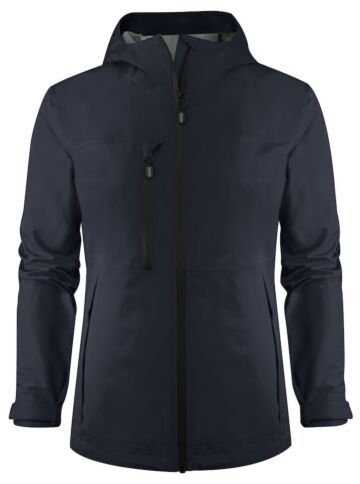 Printer Hiker Shell Jas Dames Donker Marine