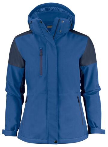 Printer Prime Padded Softshell Jas Dames Kobalt/Marine