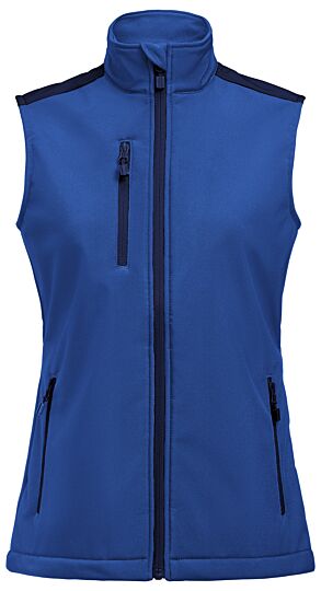 Printer Prime Softshell Bodywarmer Dames Kobalt/Marine