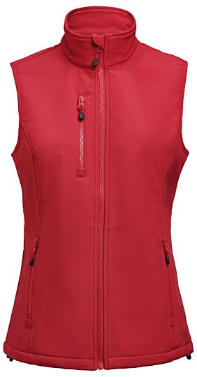 Printer Airwalk Bodywarmer Dames Rood