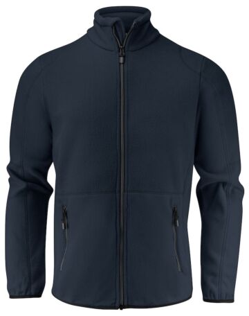Printer Speedway Fleece Jas Heren Donker Marine