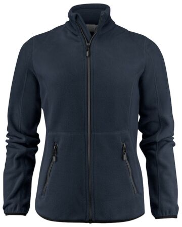 Printer Speedway Fleece Jas Dames Donker Marine