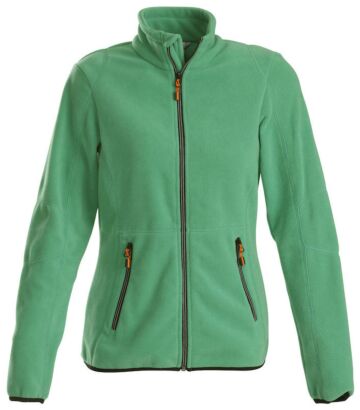 Printer Speedway Fleece Jas Dames Frisgroen