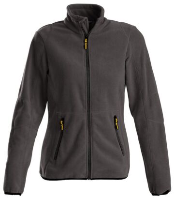 Printer Speedway Fleece Jas Dames Staalgrijs