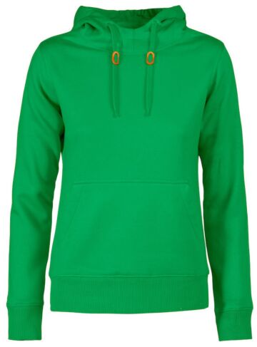 Printer Fastpitch Hoodie Dames Frisgroen