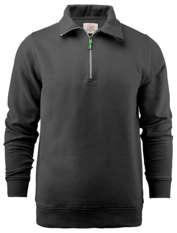 Printer Rounders Rsx Sweater Halve Rits Zwart