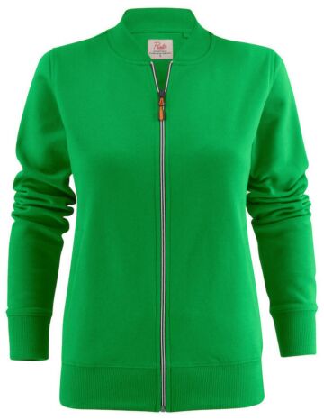 Printer Javelin Sweater Volledige Rits Dames Frisgroen