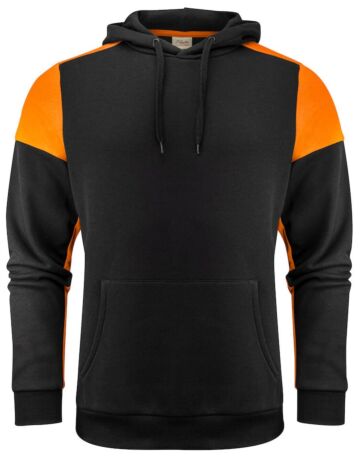 Printer Prime Hoodie Zwart/Oranje