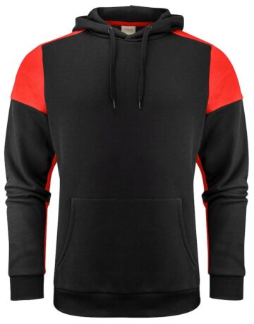 Printer Prime Hoodie Zwart/Rood