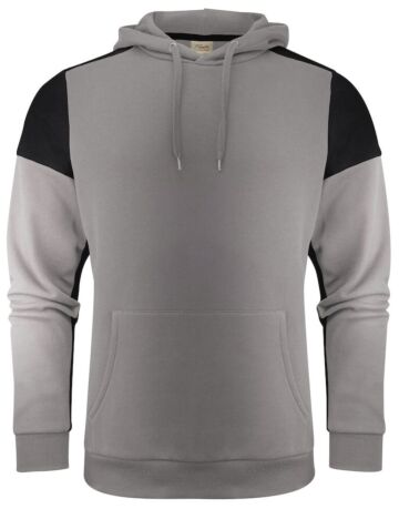 Printer Prime Hoodie Staalgrijs/Zwart