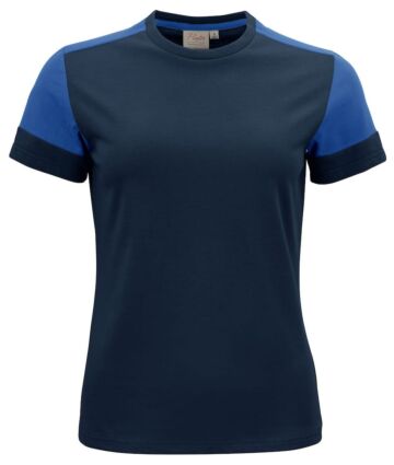 Printer Prime T-Shirt Dames Marine/Kobalt