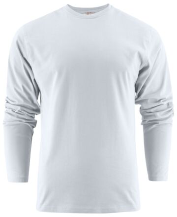 Printer Heavier Pro L/S T-Shirt Heren Wit