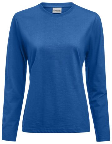 Printer Heavier Pro L/S T-Shirt Dames Ocean Blue
