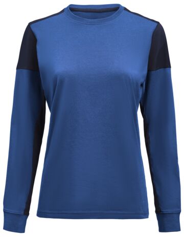 Printer Prime T-Shirt Long Sleeve T-Shirt Dames Kobalt/Marine