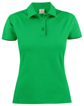 Printer Surf Polo Pique Dames Frisgroen