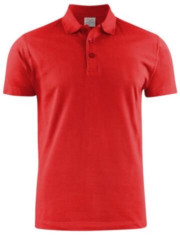Printer Surf Light Rsx Polo Pique Heren Rood