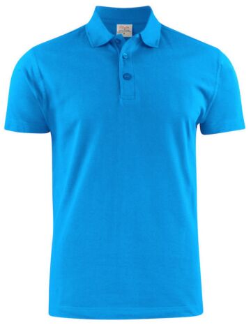 Printer Surf Light Rsx Polo Pique Heren Oceaan Blauw