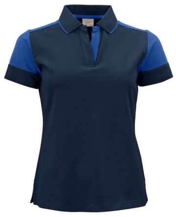 Printer Prime Polo Dames Marine/Kobalt