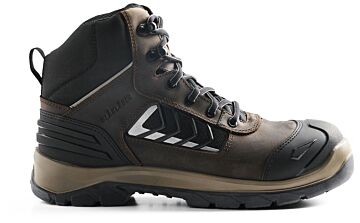 Blåkläder 2452-0000 ELITE Hoge veiligheidsschoen S3 Bruin/Zwart