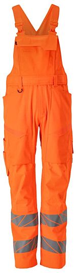 Mascot 24569-236 Amerikaanse overall met kniezakken Hi-Vis Oranje