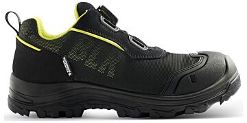 Blåkläder 2477-0000 STORM Veiligheidsschoen S7S Waterdicht Zwart/High Vis Geel