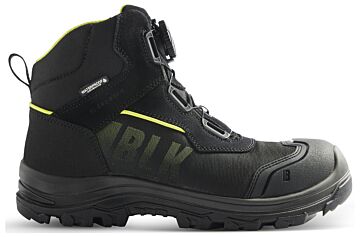 Blåkläder 2478-0000 STORM Hoge Veiligheidsschoen S7S Waterdicht Zwart/High Vis Geel