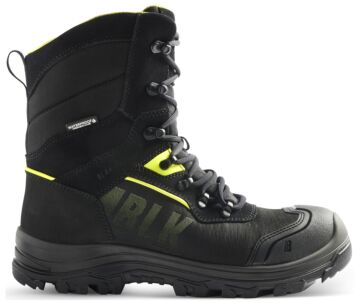 Blåkläder 2490-0000 STORM Hoge Winterschoen S7S Waterdicht Zwart/High Vis Geel