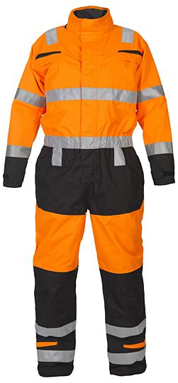 Hydrowear Ubbena Winteroveral Fluor Oranje/Zwart