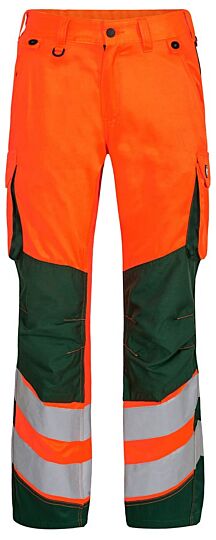 F. Engel 2543 Safety Light Ladies Trouser Repreve Orange/Green