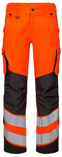 F. Engel 2543 Safety Light Ladies Trouser Repreve Orange/Anthracite