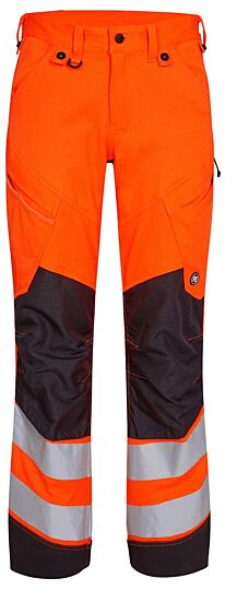 F. Engel 2544 Safety Trouser Stretch Orange/Anthracite
