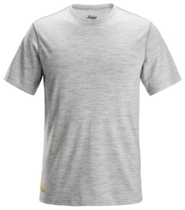 Snickers 2551 Wollen T-Shirt Lichtgrijs melange