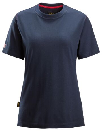 Snickers 2560 Dames T-Shirt met Korte Mouwen Marineblauw