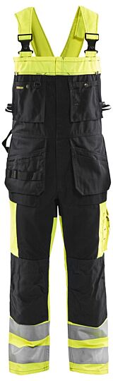 Blåkläder 2603-1860 High Vis Bretelbroek High Vis Geel/Zwart