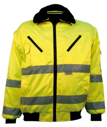 M-Wear pilotjack EN 20471 0977 fluo geel