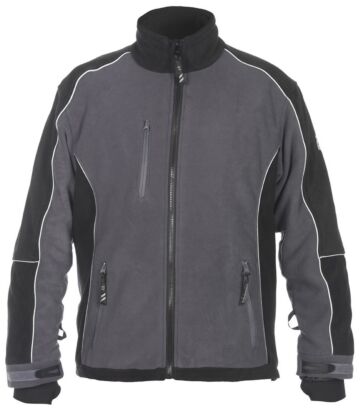 Hydrowear Velden Fleecejack Grijs/Zwart