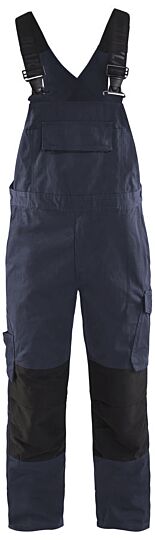 Blåkläder 2695-1330 Bretelbroek met stretch Donker marineblauw/Zwart